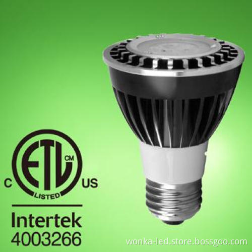 Dimmable CW Par 20 for cinema lighting or Residential LED Lighting